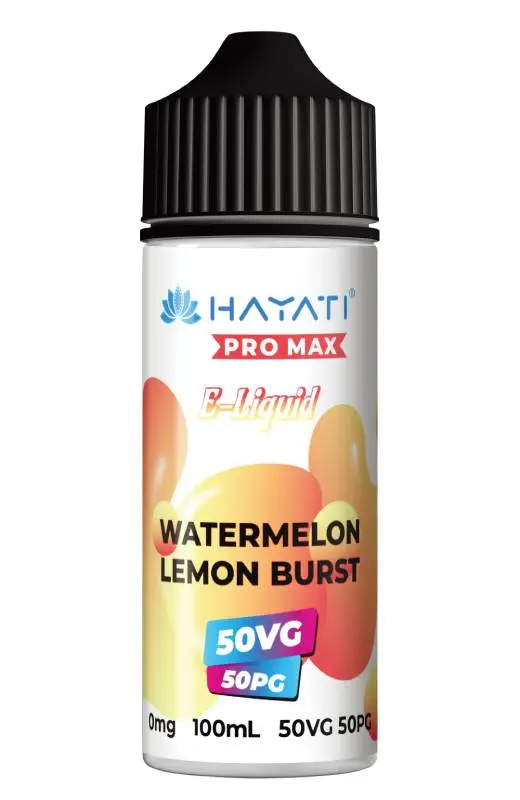 Watermelon Lemon Burst 50/50 E-Liquid by Hayati Pro Max 100ml